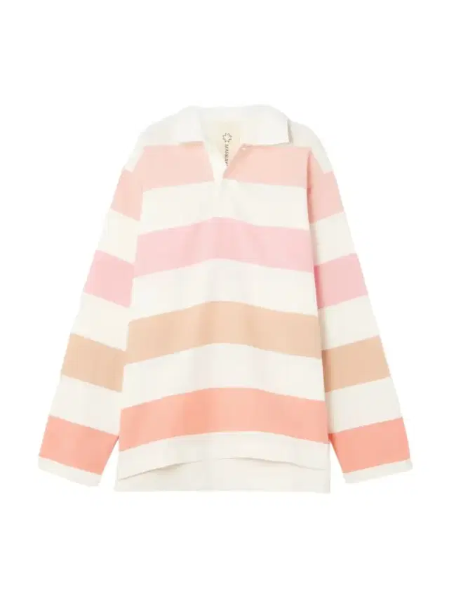 Striped Dégradé Cotton-jersey Polo Shirt