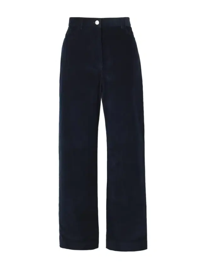 Cotton-corduroy Straight-leg Pants