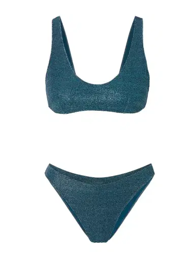 Oséree Lumière Sporty Metallic Bikini | Thumbnail 1