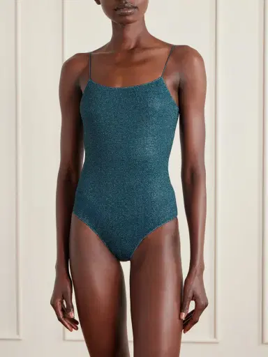 Oséree Lumière Metallic Swimsuit | Thumbnail 2 Oséree Lumière Metallic Swimsuit | Thumbnail 2