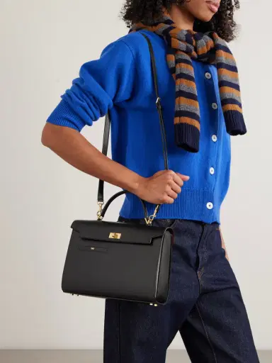 Anya Hindmarch Mortimer Leather Shoulder Bag | Thumbnail 2 Anya Hindmarch Mortimer Leather Shoulder Bag | Thumbnail 2
