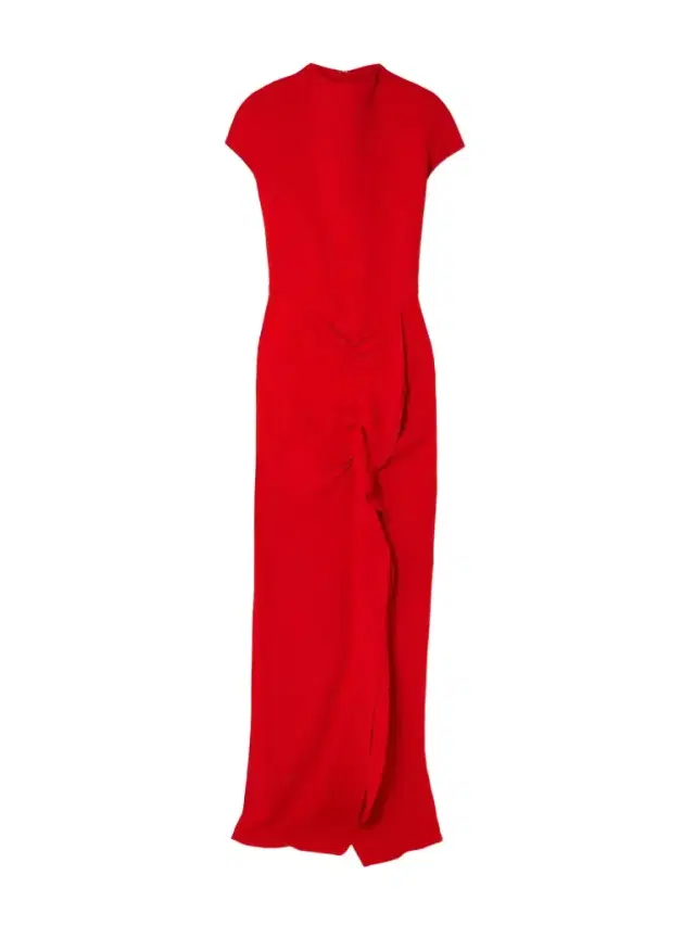 Beth Ruffled Jersey Maxi Dress