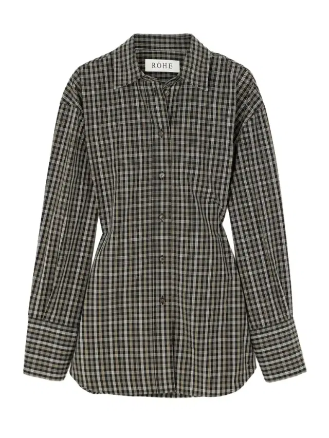 Checked Cotton-poplin Shirt
