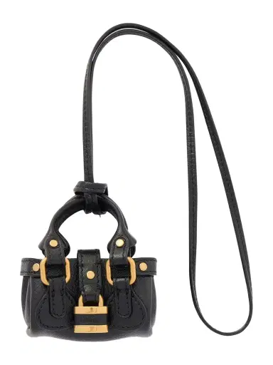 Chloé Mini Paddington Leather Key Chain | Thumbnail 1 Chloé Mini Paddington Leather Key Chain | Thumbnail 1