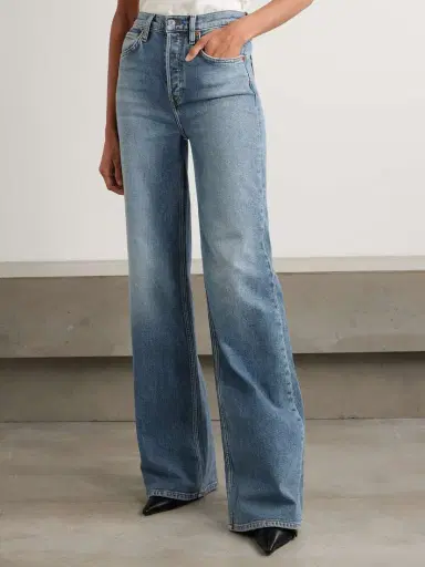 RE/DONE High-rise Wide-leg Jeans | Thumbnail 3