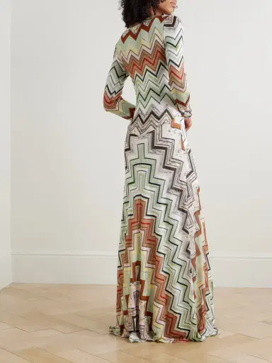 Missoni Striped Crochet-knit Maxi Dress | Thumbnail 3