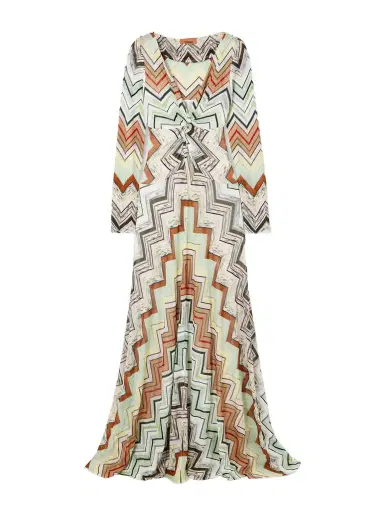 Missoni Striped Crochet-knit Maxi Dress | Thumbnail 1
