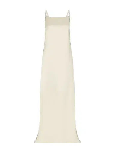 TWP It Had To Be You Crystal-embellished Satin Gown | Thumbnail 1 TWP It Had To Be You Crystal-embellished Satin Gown | Thumbnail 1