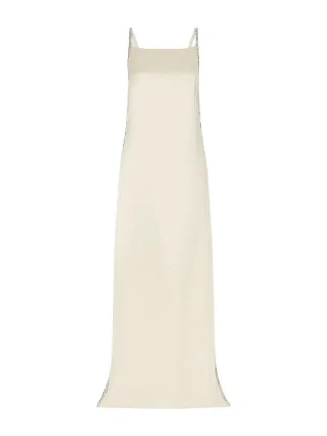 It Had To Be You Crystal-embellished Satin Gown