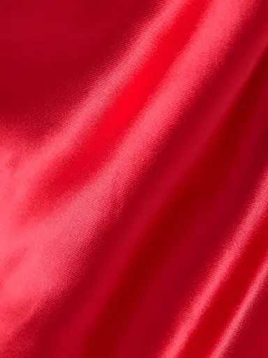 Balmain Draped Satin Mini Dress | Thumbnail 4