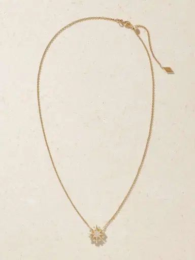 Garrard Starlight Mini Icon 18-karat Gold And Diamond Necklace | Thumbnail 4 Garrard Starlight Mini Icon 18-karat Gold And Diamond Necklace | Thumbnail 4