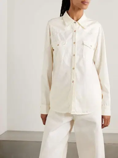 Nili Lotan Travis Denim Shirt | Thumbnail 3