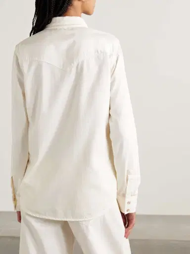 Nili Lotan Travis Denim Shirt | Thumbnail 4