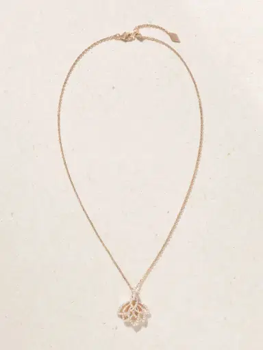 Garrard 18-karat Rose Gold And Diamond Necklace | Thumbnail 4