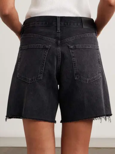 Citizens of Humanity Marlow Frayed Denim Shorts | Thumbnail 4