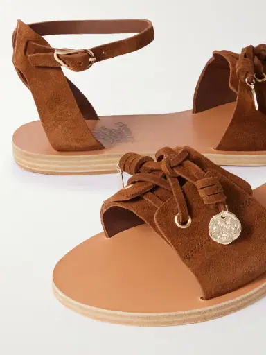Ancient Greek Sandals Sentina Lace-up Suede Sandals | Thumbnail 4 Ancient Greek Sandals Sentina Lace-up Suede Sandals | Thumbnail 4