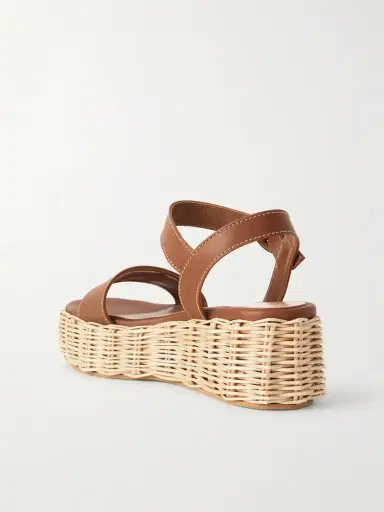 Gianvito Rossi 20 Leather Platform Sandals | Thumbnail 3