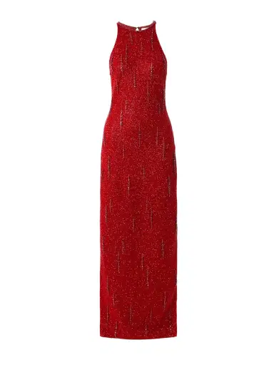 Clio Peppiatt Mimosa Embellished Stretch-mesh Gown | Thumbnail 1