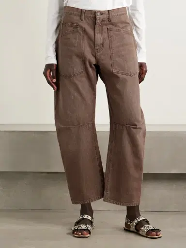 Nili Lotan Shon Mid-rise Barrel-leg Jeans | Thumbnail 3 Nili Lotan Shon Mid-rise Barrel-leg Jeans | Thumbnail 3