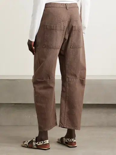 Nili Lotan Shon Mid-rise Barrel-leg Jeans | Thumbnail 4 Nili Lotan Shon Mid-rise Barrel-leg Jeans | Thumbnail 4