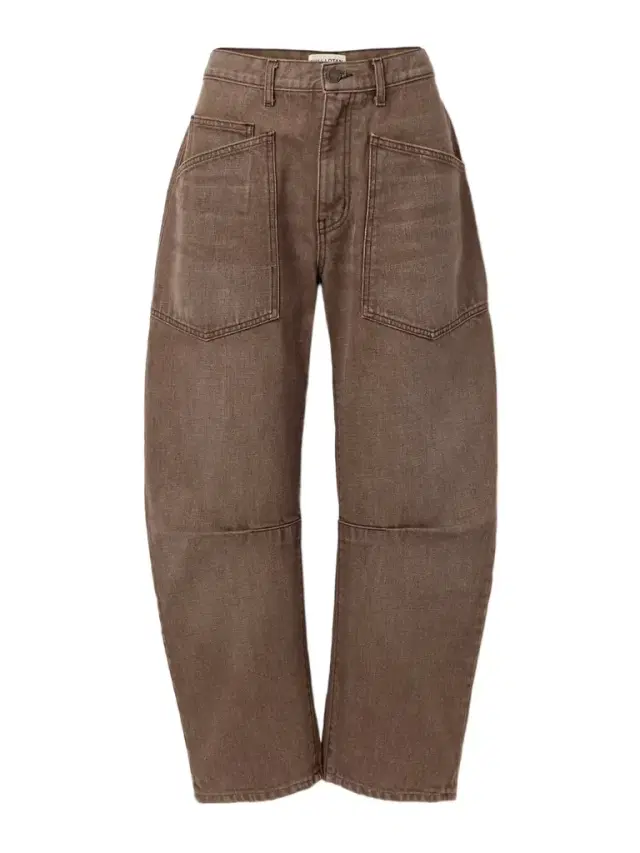 Shon Mid-rise Barrel-leg Jeans