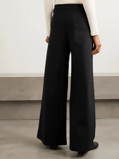 Max Mara Nigella Stretch-jersey Wide-leg Pants | Thumbnail 4 Max Mara Nigella Stretch-jersey Wide-leg Pants | Thumbnail 4