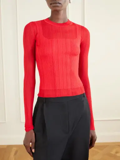 Sportmax Ribbed-knit Top | Thumbnail 3