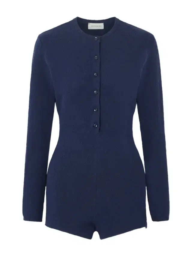 Lace-trimmed Cotton-blend Terry Playsuit
