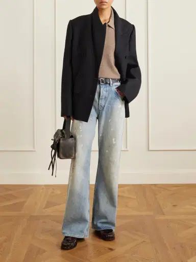 Acne Studios 2021 Distressed Mid-rise Straight-leg Jeans | Thumbnail 2 Acne Studios 2021 Distressed Mid-rise Straight-leg Jeans | Thumbnail 2