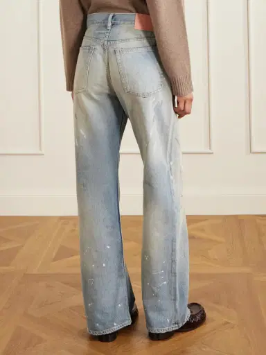 Acne Studios 2021 Distressed Mid-rise Straight-leg Jeans | Thumbnail 4 Acne Studios 2021 Distressed Mid-rise Straight-leg Jeans | Thumbnail 4
