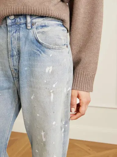 Acne Studios 2021 Distressed Mid-rise Straight-leg Jeans | Thumbnail 5 Acne Studios 2021 Distressed Mid-rise Straight-leg Jeans | Thumbnail 5