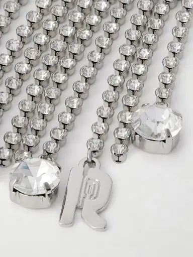 Rabanne tone Crystal Brooch | Thumbnail 4 Rabanne tone Crystal Brooch | Thumbnail 4