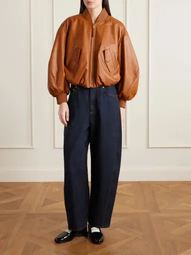 Givenchy Padded Leather Bomber Jacket | Thumbnail 2
