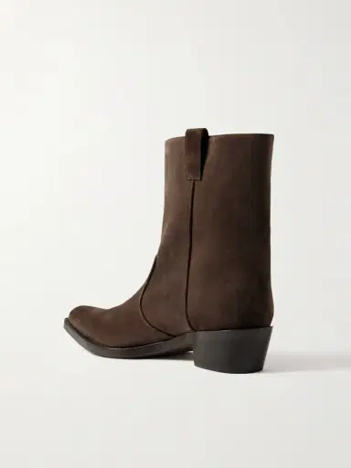 Khaite Clive Suede Ankle Boots | Thumbnail 3