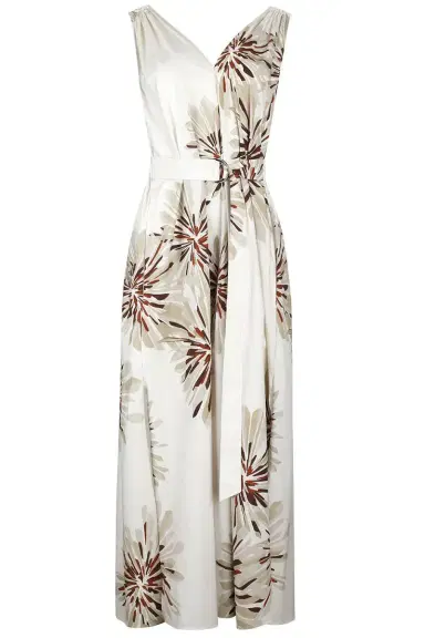 Brunello Cucinelli Abstract Dahlia Dress | Thumbnail 1 Brunello Cucinelli Abstract Dahlia Dress | Thumbnail 1