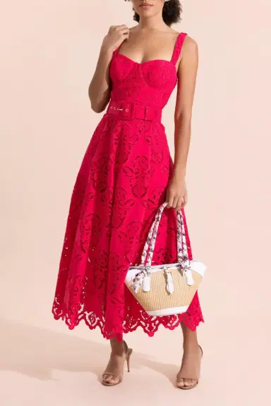 Cara Cara Calypso Dress - Azalea | Thumbnail 2