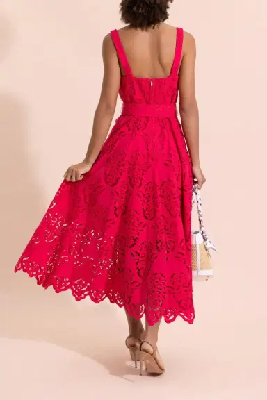 Cara Cara Calypso Dress - Azalea | Thumbnail 4