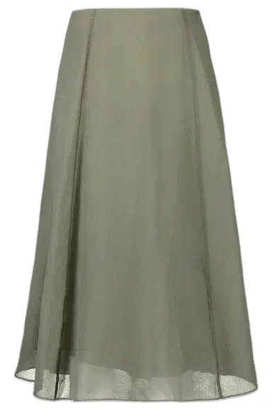 Brunello Cucinelli Crispy Aline Skirt | Thumbnail 1