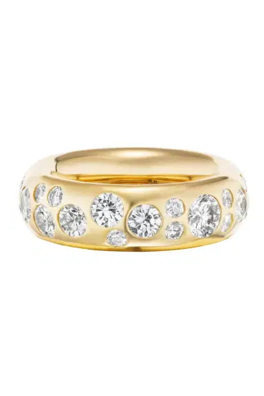 Uniform Object Diamond Mega Stone Gauge Ring | Thumbnail 1