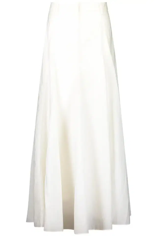 Fit Flare Maxi Skirt