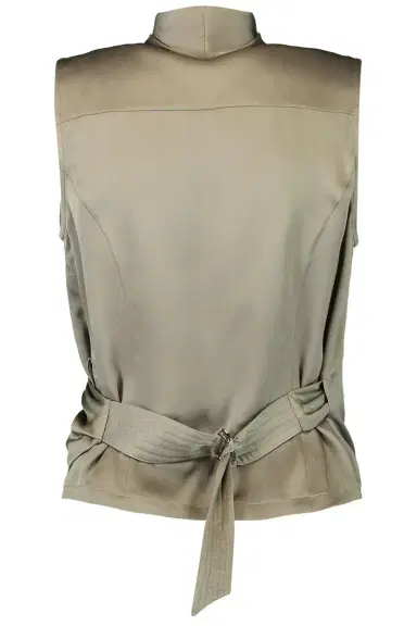 Brunello Cucinelli Sleeveless Wrap Top | Thumbnail 5