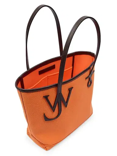 JW Anderson Women's Small Anchor Logo Cotton Tote Bag | Thumbnail 3 JW Anderson Women's Small Anchor Logo Cotton Tote Bag | Thumbnail 3