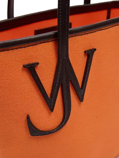JW Anderson Women's Small Anchor Logo Cotton Tote Bag | Thumbnail 4 JW Anderson Women's Small Anchor Logo Cotton Tote Bag | Thumbnail 4