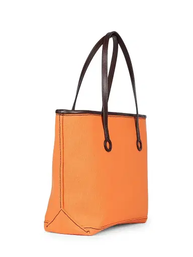 JW Anderson Women's Small Anchor Logo Cotton Tote Bag | Thumbnail 6 JW Anderson Women's Small Anchor Logo Cotton Tote Bag | Thumbnail 6