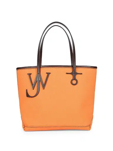 JW Anderson Women's Small Anchor Logo Cotton Tote Bag | Thumbnail 1 JW Anderson Women's Small Anchor Logo Cotton Tote Bag | Thumbnail 1