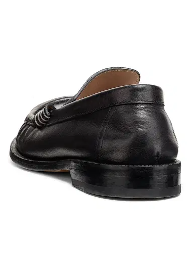 JW Anderson Men's Leather Penny Loafers - Black - Size 13 | Thumbnail 3 JW Anderson Men's Leather Penny Loafers - Black - Size 13 | Thumbnail 3