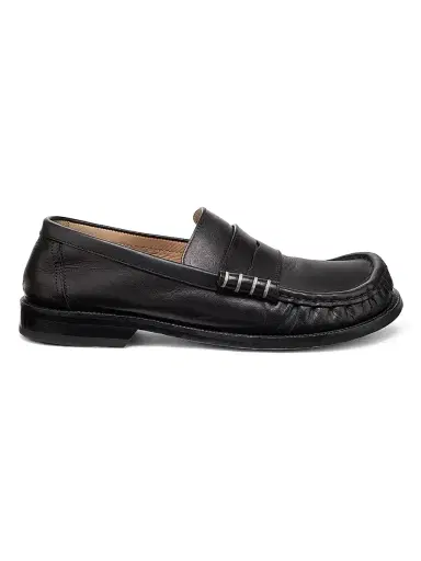 JW Anderson Men's Leather Penny Loafers - Black - Size 13 | Thumbnail 1 JW Anderson Men's Leather Penny Loafers - Black - Size 13 | Thumbnail 1