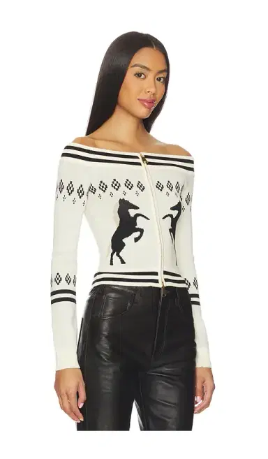 Understated Leather x REVOLVE Horse Girl Cardigan | Thumbnail 2 Understated Leather x REVOLVE Horse Girl Cardigan | Thumbnail 2