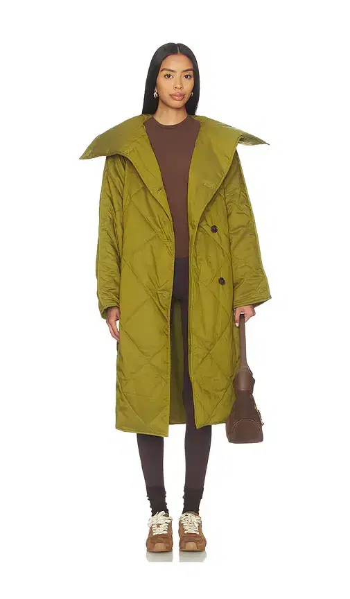 Varley Annalise Reversible Wrap Coat