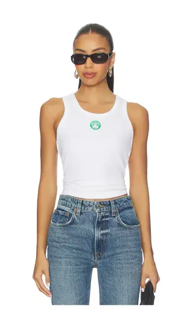 Terez x REVOLVE Celtics Scoop Neck Rib Tank Top | Thumbnail 1